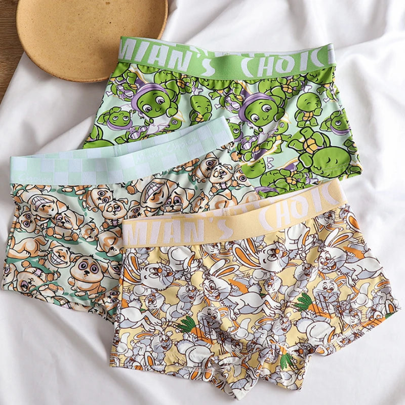 Ice Silk Women Panties Seamless Breathable Lady Underwear Sexy Safety Boxers Shorts Gradient Sports Women's Intimates Boyshorts