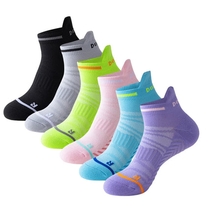 Mens Athletic Ankle Socks Running Compression Socks for Women Cozy Low Cut Performance Soft Tab Socks