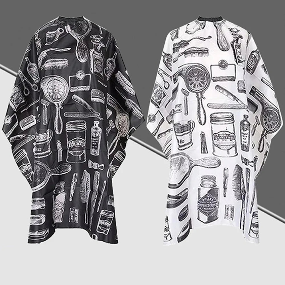 1PCS Professional Hair Cutting Apron Salon Barber Cape Hair Cutting Waterproof Cloth Hair Cutting Apron Barber Accessories