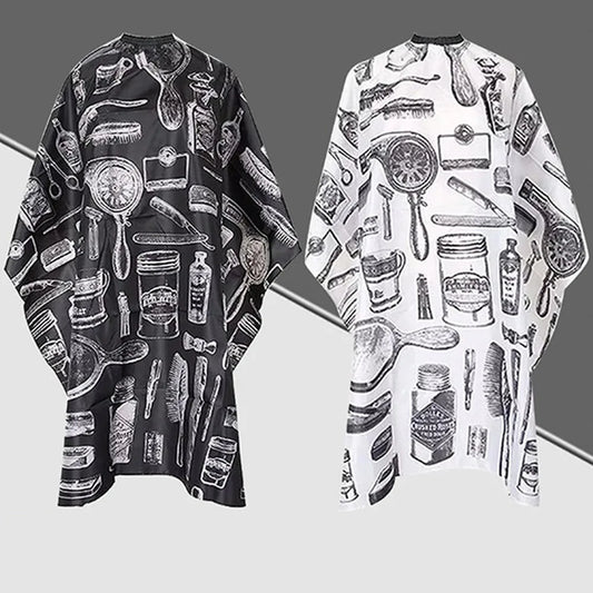 1PCS Professional Hair Cutting Apron Salon Barber Cape Hair Cutting Waterproof Cloth Hair Cutting Apron Barber Accessories