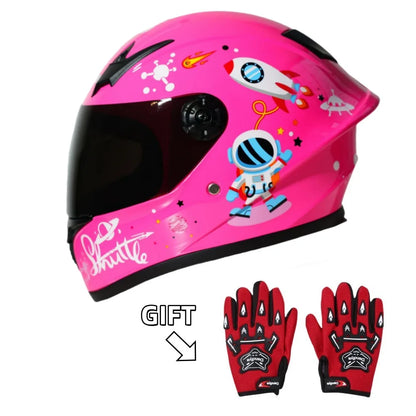 Children Helmet Safety Kid Riding Helmets New CuteFull Face For Four Seasons Outdoor Sports Head Bicycle Motorcycle Helmet