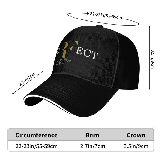 Spring Team Roger Federer Logo Baseball Cap  Kpop Rock Casual Custom DIY Sun Trucker Hat Unisex-Teens Sunscreen Snapback Cap