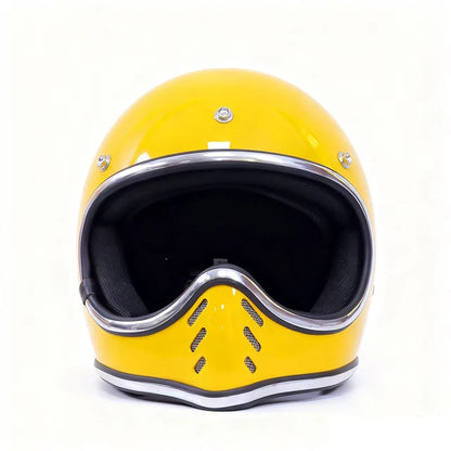 Motorcycle helmet Japanese pointy helmet retro cruise knight helmet motorcycle scooter FRP four seasons space helmet.