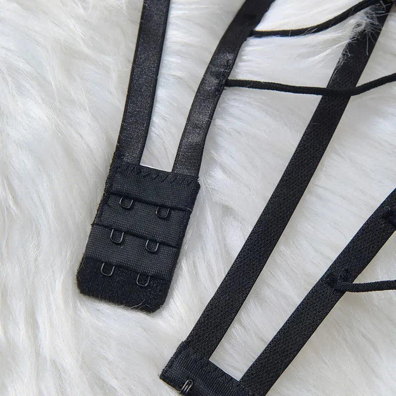 New Women Lingerie Hot Garter Belt Bra Underwear Set Sexy Outfits Lace Push Up The Bras Teddy Babydoll Porn Bodysuit Lenceria