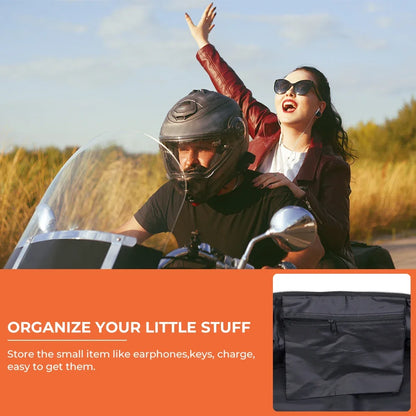 KEMITOUR Tour Pack Organizer Travel-Paks Soft Liner Luggage Bag for Street Glide Electra Glide Road Glide Road King Touring Bags
