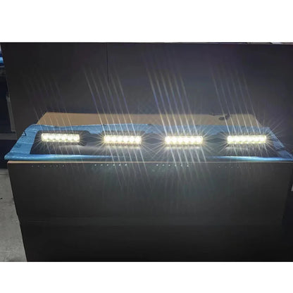 Pickup Roof LED Bar Fit For Ford Ranger T9 Wildtrack Xlt Sport Xl Xls 2022 2023 2024 Car Exterior Roof Top Light Roof Spoiler ﻿