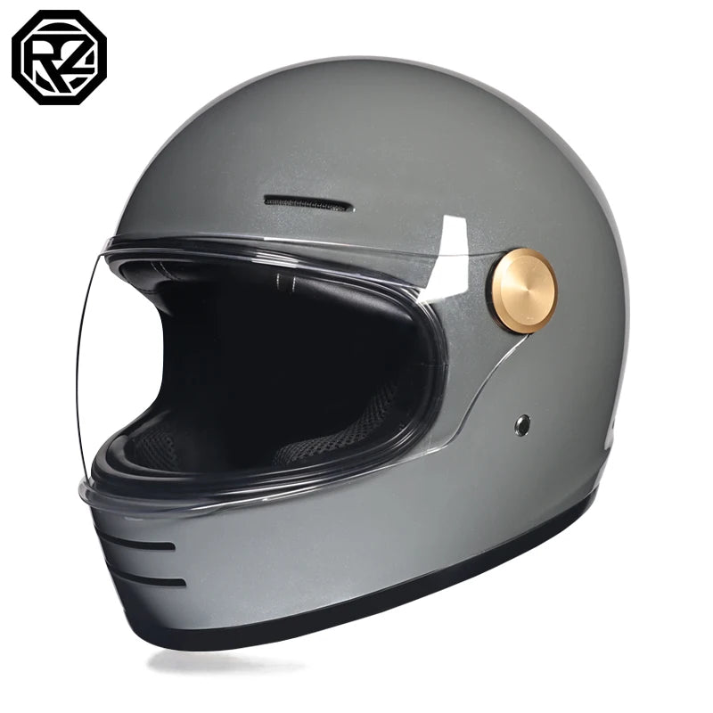 ORZ-806 Motorcycle helmet retro cruise motorcycle full helmet personalized lens ABS material