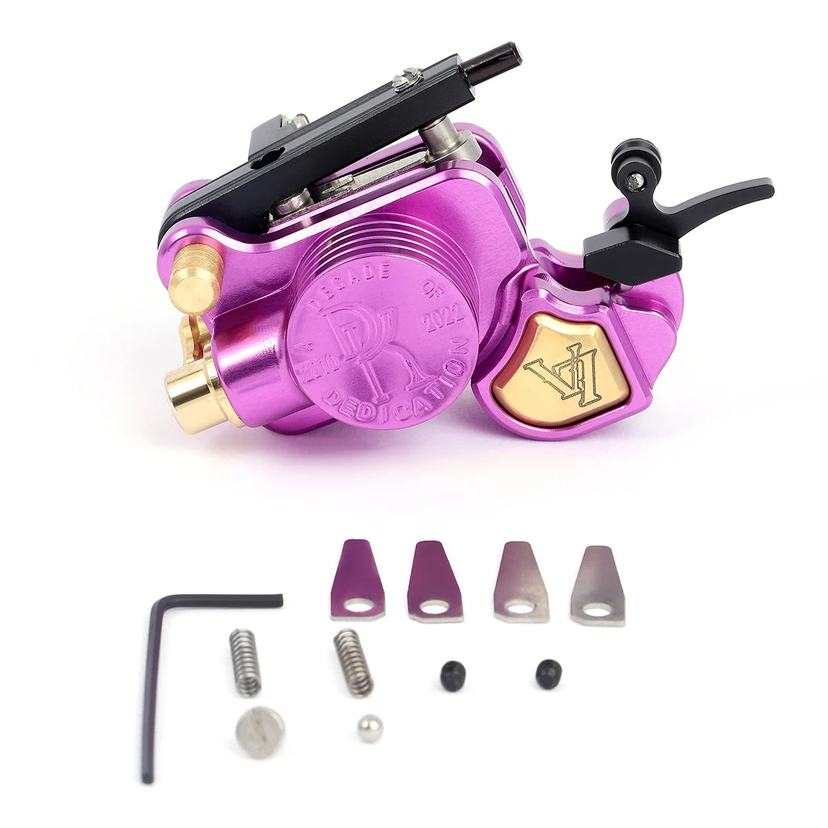 Brand New darklab V7R Shrapnel Motor Rotary Tattoo Machine Gun Withe Adjustable Stroke Supply