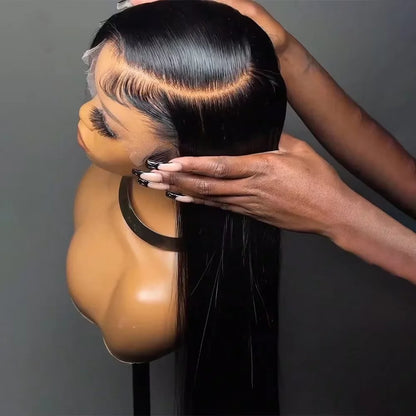 18-42 Inch Straight Human Hair Wigs 13x4 13x6 HD Lace Frontal Wigs For Women Glueless Bone Straight Lace Front Human Hair Wigs