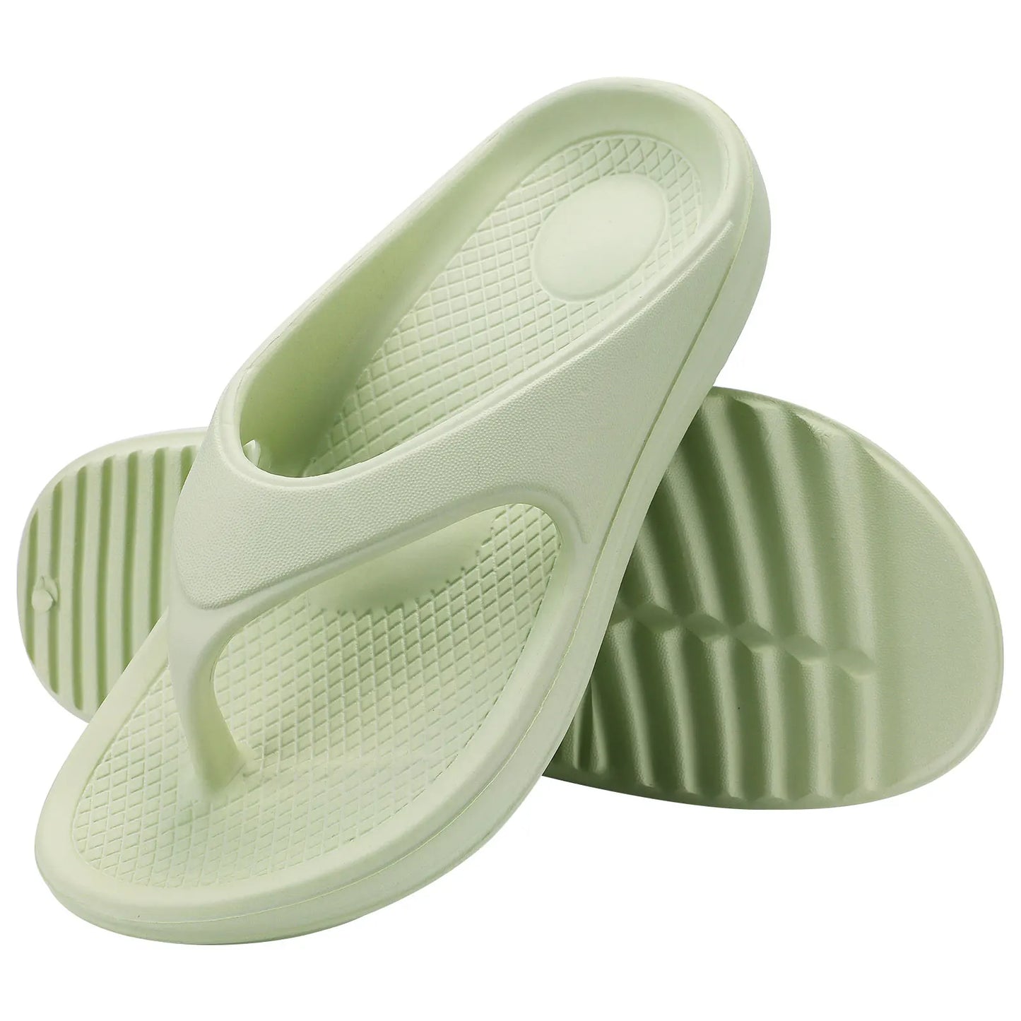 Kidmi Women Flat Sandals Women Slippers Outdoor Non-slip House Slippers Unisex Beach Slides Orthopedic Breath Soft Slippers