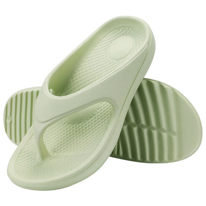 Kidmi Women Flat Sandals Women Slippers Outdoor Non-slip House Slippers Unisex Beach Slides Orthopedic Breath Soft Slippers