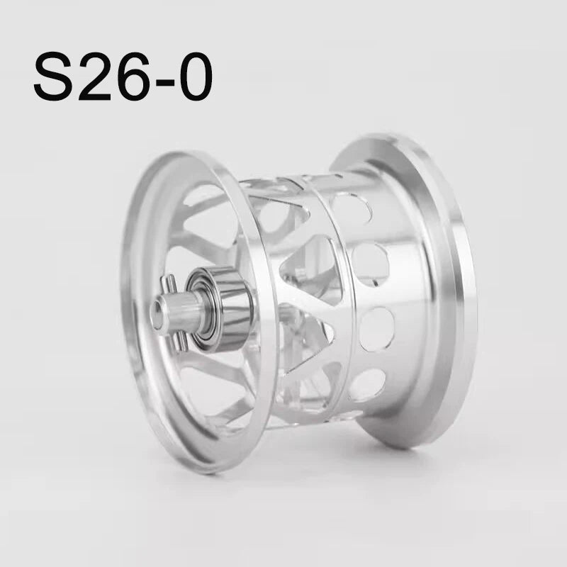 KKR S26 New DIY Ultralight Spool For 2022 ALDEBARAN BFS Baitcasting Reel Bait Finesse Lightweight Shallow Spare Coil