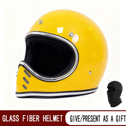 Motorcycle helmet Japanese pointy helmet retro cruise knight helmet motorcycle scooter FRP four seasons space helmet.