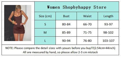 Women Square-neck Halter Mini Dress Sexy Pleated Sleeveless Backless High Waist Bodycon Dresses 2025 New Summer Lady Party Robes