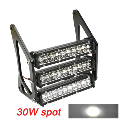 Motorcycle Headlight Headlamp Light Waterproof Front Fork Light Lamp With Bracket For Honda Grom MSX 125SF Ducati Venom MSX125