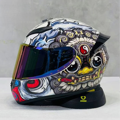 Popular Urgly Girl Full Face Motorcycle Helmet with Multiple Style Options and Unmatched Riding Freedom for Urban Riding Riders