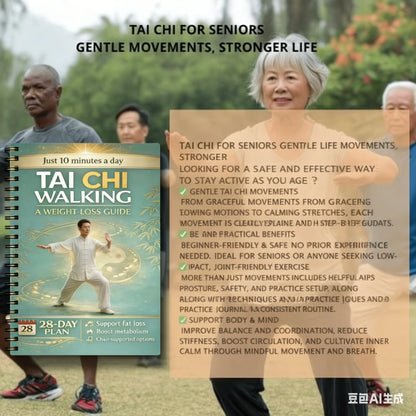 Tai Chi Practice Manual For Seniors Beginners Spiralbound Martial Training Guide Including Pages On Progressive Daily Exercises