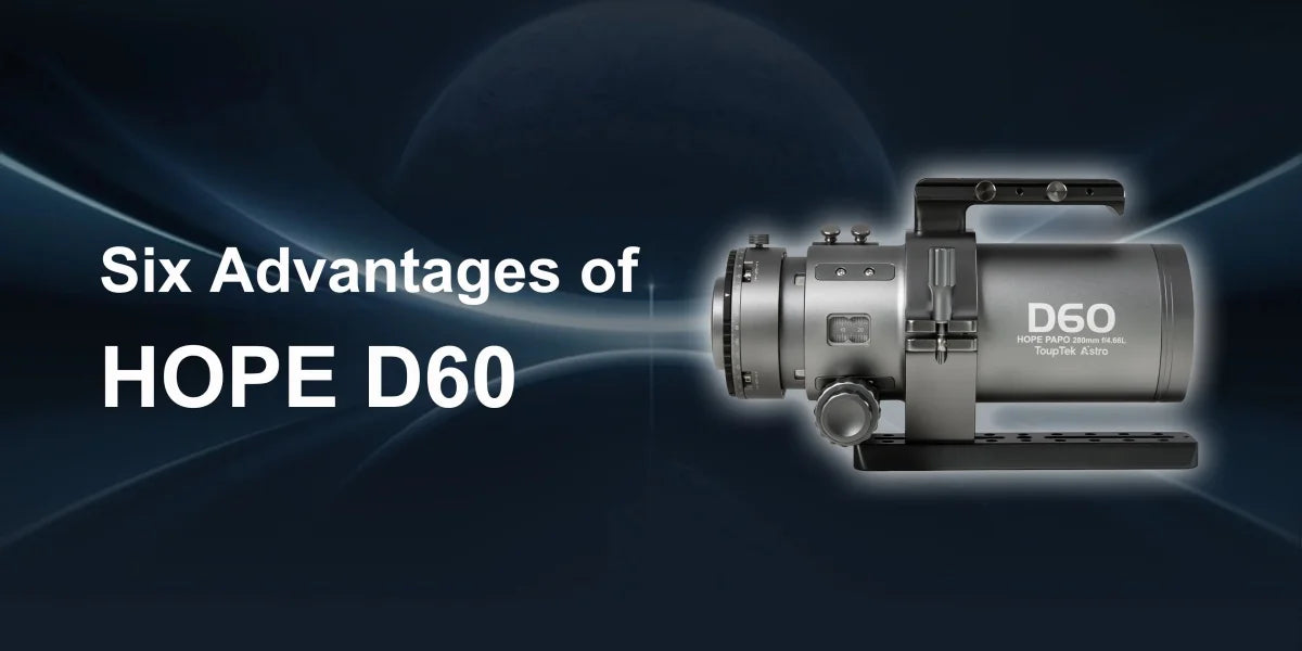 ToupTek HOPE D60 Planar APO Astronomical Refractor Telescope for Astrophotography
