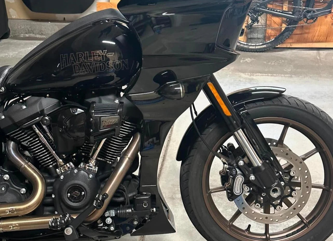 NEW 2022-2024 FOR Harley Softail Low Rider ST & FXLRST Motorcycle Accessories Black Fairing Spoiler Cover