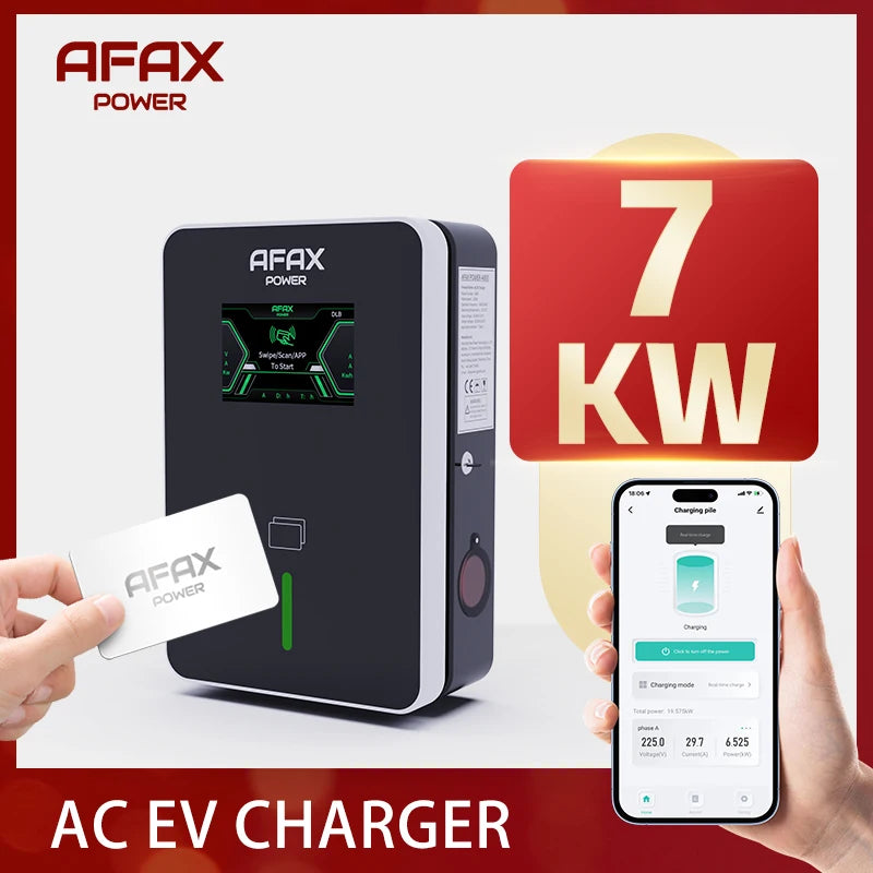 New Energy Vehicle Parts Type2 GB/T 7.6kw 11kw 22kw EV 16A AC Charging Station For Electric Car Charger