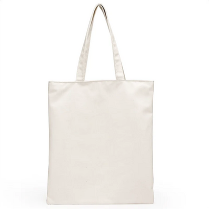 Romantasy Book Tote Bag Canvas Tote Bag  Shoulder Bag with Makeup Bag Literary School Handbag Casual Bags