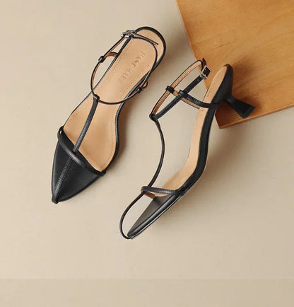 High Heels Sandals Sexy Women Pointed Toe Shoes Luxury Woman Slippers New Pumps Beach Dress Flip Flops Party Mujer Sandalias