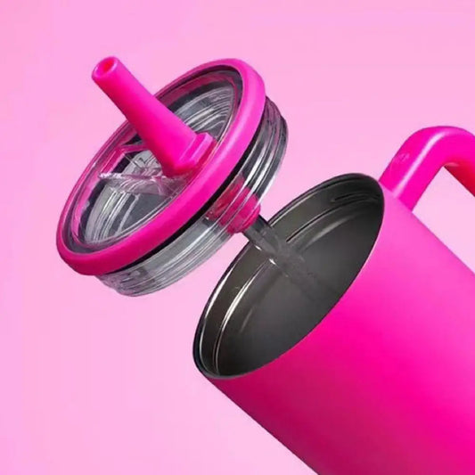 40Oz Sealing Bottle Cover Splash Spill Proof Plain Plastic Replacement Lids for Stanley Quencher H2.0 40oz Tumber Cup