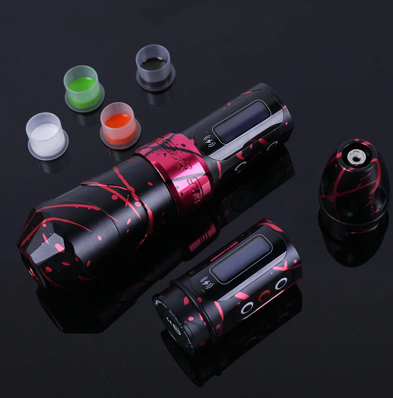 MAX Wireless Tattoo Machine Cartridge Pen 2400mAh Large Capacity Battery Coreless Motor Pen Machine For Tattoo Artists