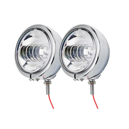 4.5 inch LED Fog Light Passing Light Match Housing Bucket Auxiliary Fog Lamp Bracket Turn Signal Light For Road King