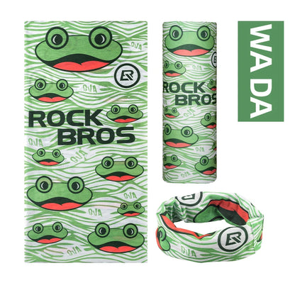 ROCKBROS Cycling Face Mask Sun Protection Hooded Scarfs Summter Breathable Bike Headband Motorcycle MTB Road Bicycle Headscarf