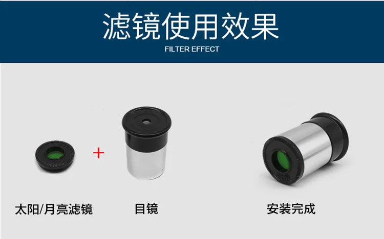 Large Aperture Astronomical Telescope with High Magnification and High-definition Outdoor Professional Space Observation F70076