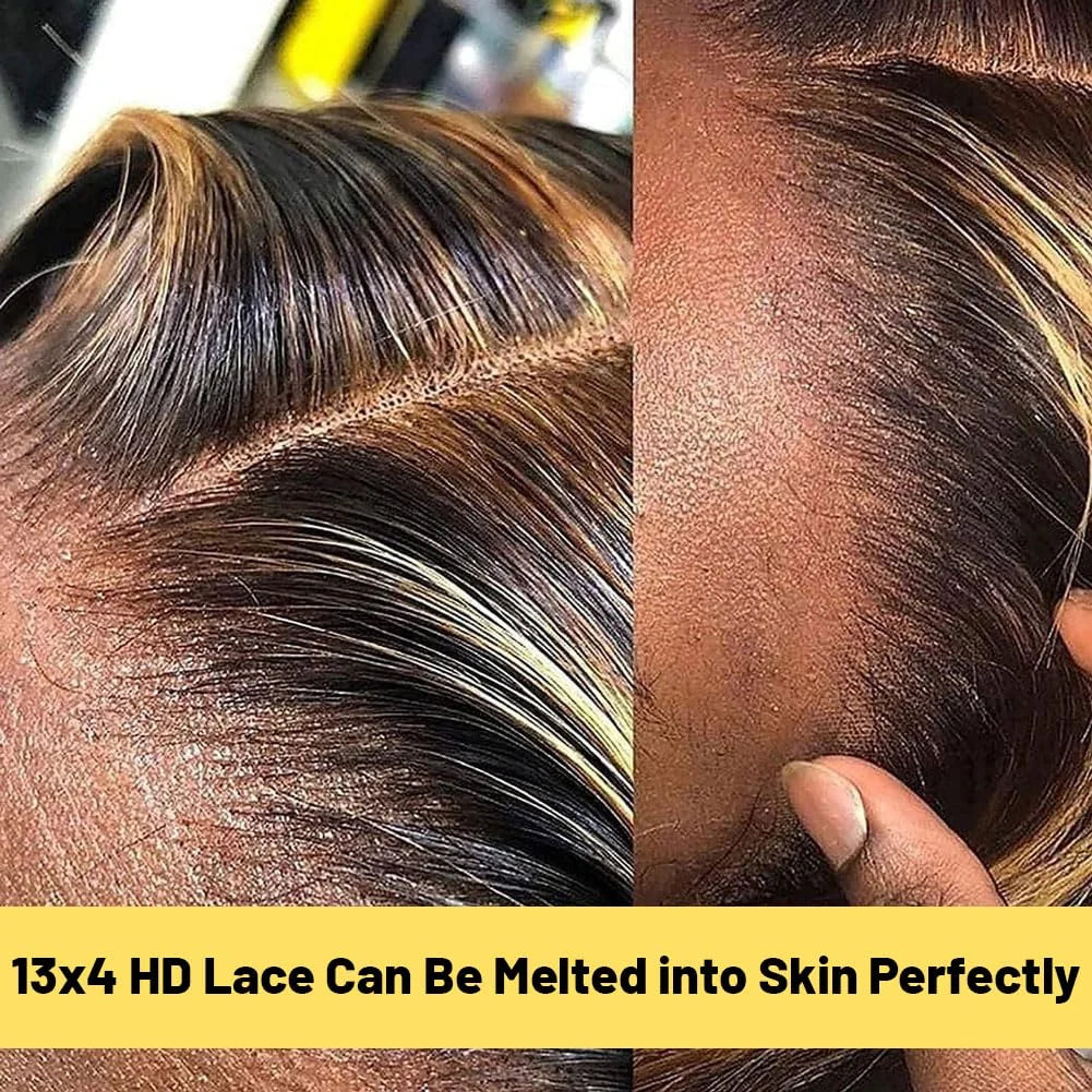 13x6 Deep Wave Lace Front Wigs Human Hair 180 Density Pre Plucked with Baby Hair Water Wave Wigs for Women Glueless 427 curly wi