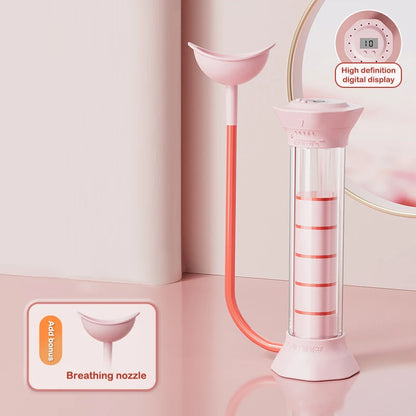 【M】Adjustable Diaphragm Breathing Dumbbell Trainer With Counter Abdominal Muscle Trainer Deep Breathing Exercise Lung Capacity