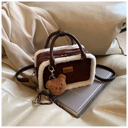 Plush Crossbody Bags for Women Shoulder Bags Versatile Purse and Handbags Designer Bag Female Bags Сумка Женская Bolsos Mujer