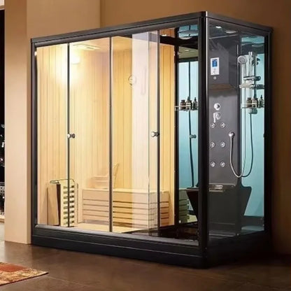 Customization Best-Selling Custom 2 Person Massage Steam Shower Room Steam Sauna Shower Cabin