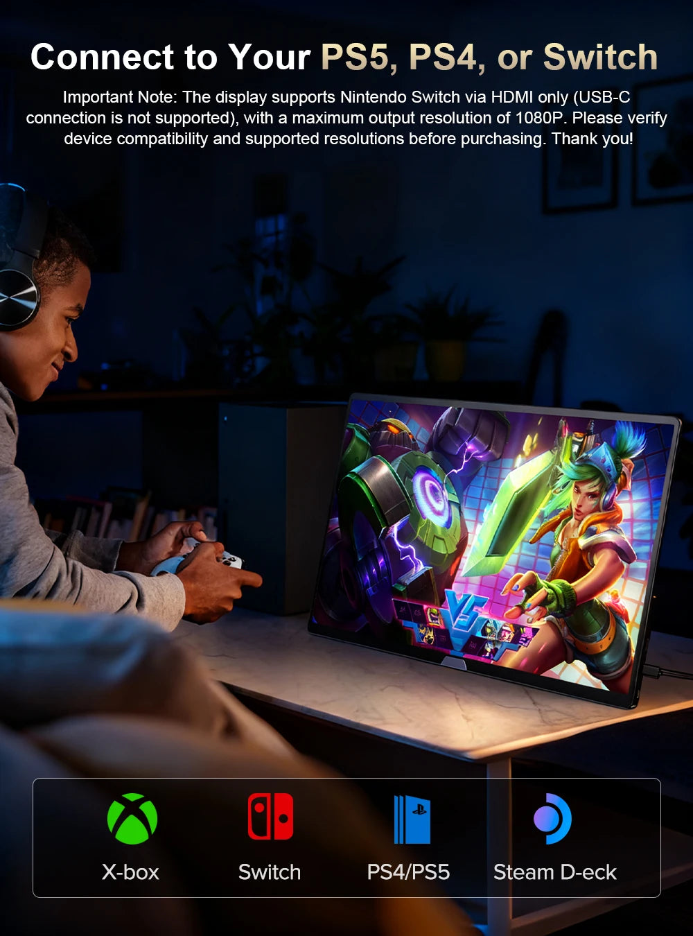 UPERFECT UColor O2 Pure 15.6 Inch 4K Portable Monitor 3456*2160P 100%DCI-P3 500Nits Office Display for PC Laptop Phone XBox PS5