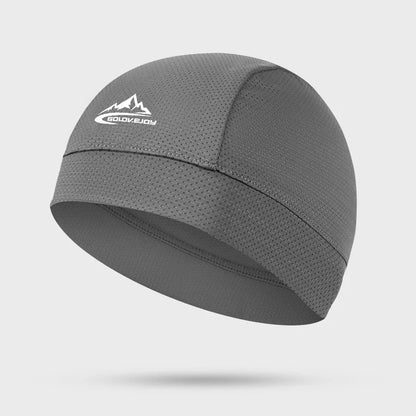 Motorcycle Cap Quick Dry Anti-UV Sports Hat Cooling Skull Cap Helmet Liner Sweat Cap Outdoor Bike MTB Running Hat For Men Women