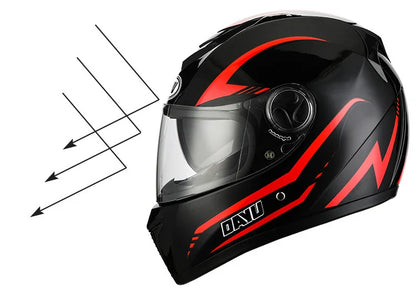Motorbike Helmet  For Adults Motocross Helmets Casco Motorbike Helmet Full Face  Modular Dual Lens Double Visors