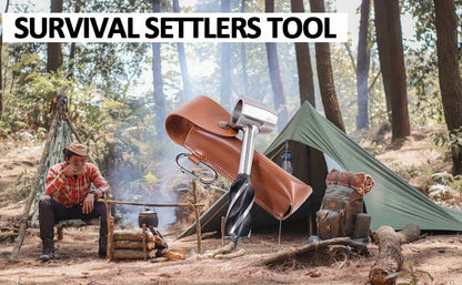 Sports Jungle Crafts Camping Bushcraft Accessories Auger Wrench Outdoor Survival Hand Drill Survival Gear Tool
