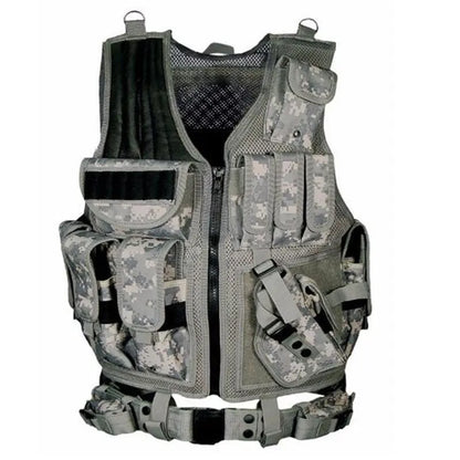 Multi-Pocket Swat Army Tactical Vest Jungle Combat Body Armor Vests Security Hunting Outdoor CS Game Airsoft Training Jacket