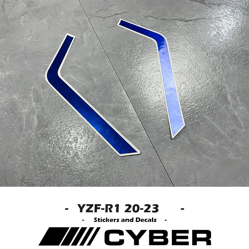 Fairing Shell Sticker Decal Hollow Line Design Front Full Vehicle Sticker All Logos For YAMAHA YZFR1 YZF-1000 R1 2020-2023