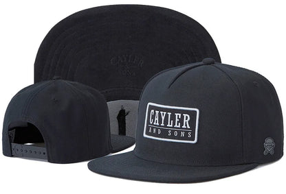 Classic Snapback Hat Cap Hip Hop Style Flat Bill Blank Adjustable Size