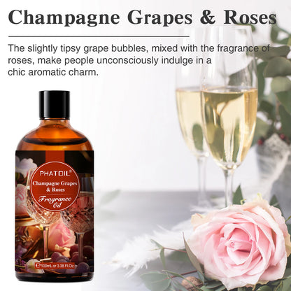 PHATOIL 100ML with Dropper Fragrance Oil For Diffuser Fruit Carnival Almond Vanilla Golden Vintage No.1 Lucifer's Letter Oils