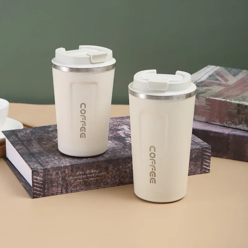 Stainless Steel Coffee Thermos No Smart Temperature Control Display Portable Travel Mug 380ml/510ml