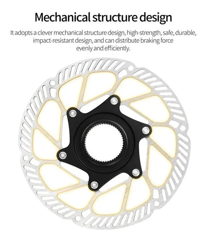 IIIPRO Bike Brake Floating Rotor 140/160/180/203mm Center Lock Brake Disc Ultralight High Strength abstract heat Disc Bike Part