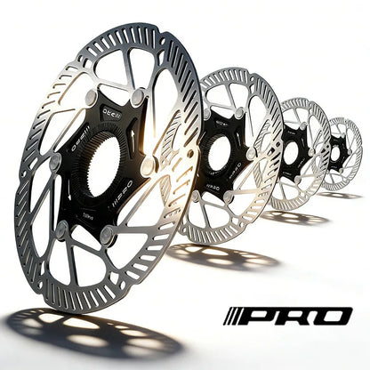 IIIPRO Bike Brake Floating Rotor 140/160/180/203mm Center Lock Brake Disc Ultralight High Strength abstract heat Disc Bike Part