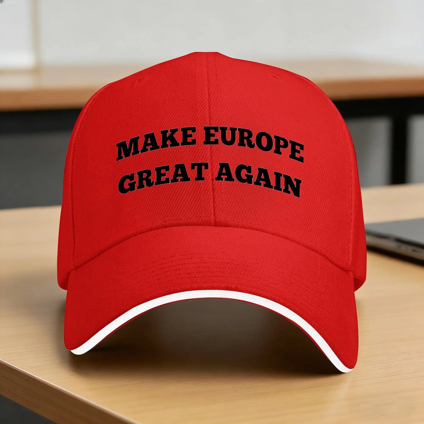 Make Europe Great Again Baseball Cap  Women Men Print Trucker Hat Summer Casual Outdoor Gym Sun Visor Baseball Caps
