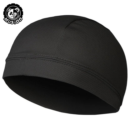Musion Mesh Helmet Liner Absorb Sweat Absorb Sweat Quick-Drying Running Sport  Cap for Biker