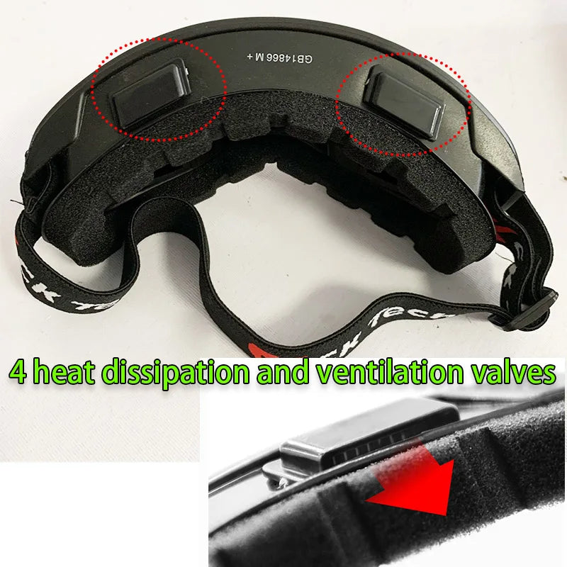 Dust-proof Motorcycle Goggles, Eyeglasses for Men and Women, Off-road Cycling, Safety Eye Protection, Anti Dust Glasses