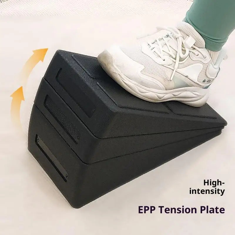 3Pcs Leg Stretcher Foot Squat Wedge Foam Slant Board For Squats Calf Raise Block Yoga Wedge Equipment Durable Easy Install